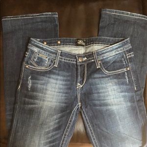 Express Boot Cut Jeans. REROCK Line.